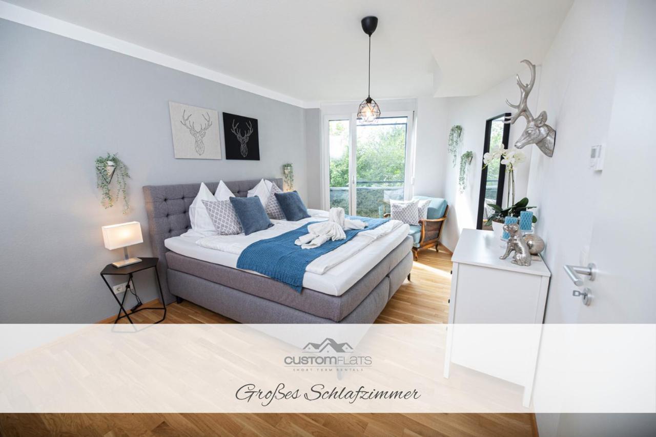 Апартаменти Customflats - Tiefgarage - Terrasse - Uninaehe Ульм Екстер'єр фото