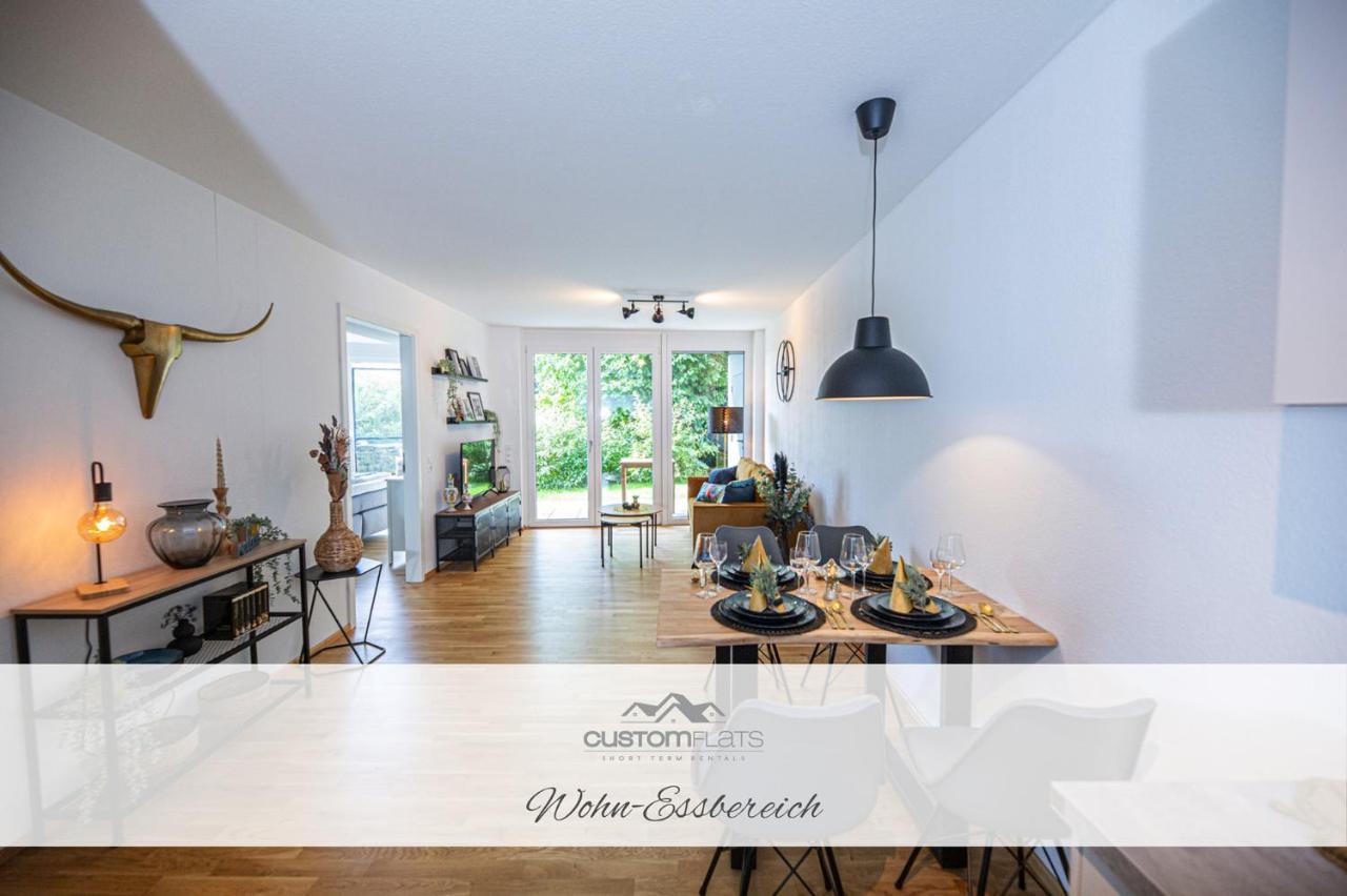 Апартаменти Customflats - Tiefgarage - Terrasse - Uninaehe Ульм Екстер'єр фото